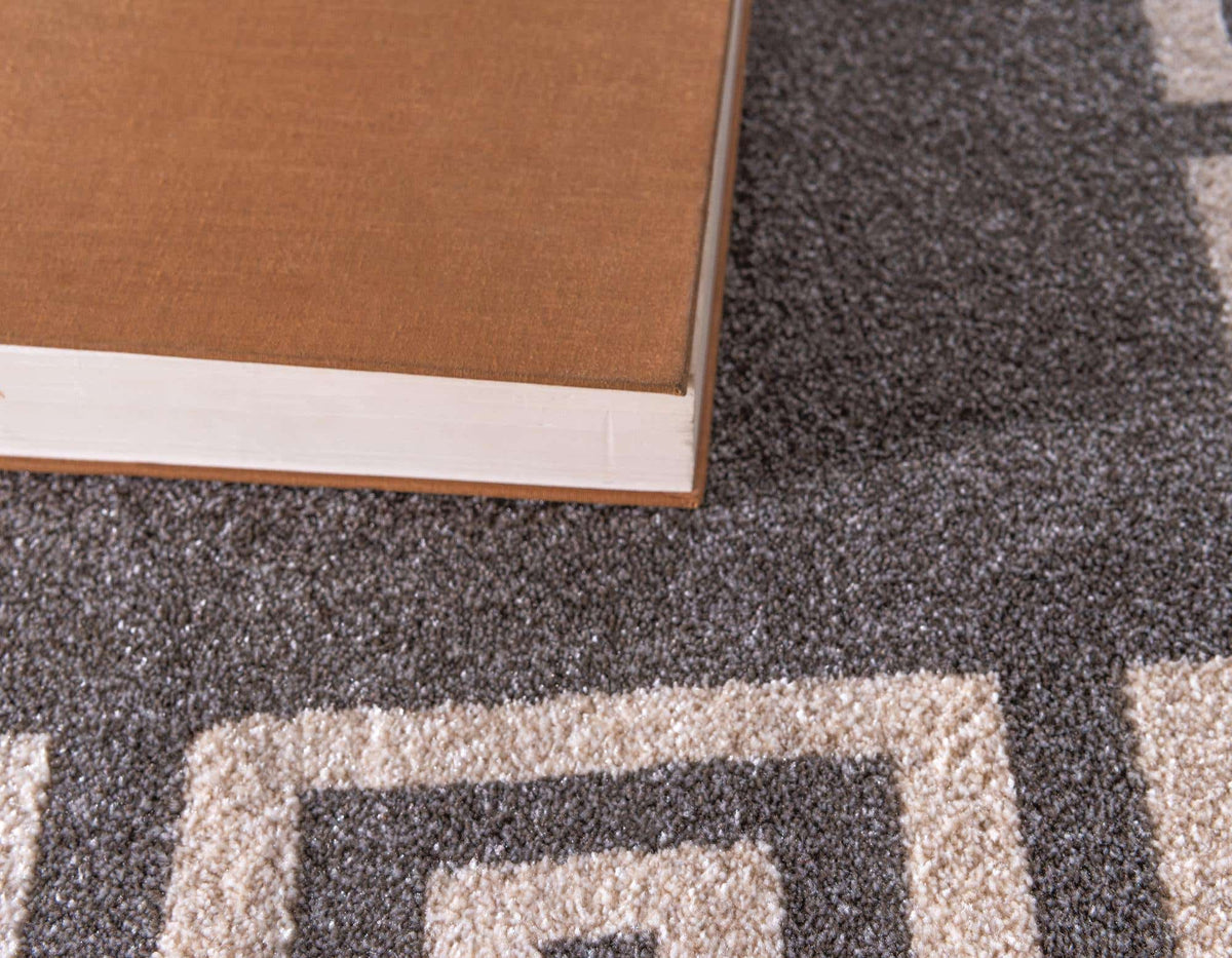 Läufer Teppich Greek Key in Grau von Hadorn™ - Lifestyle Image