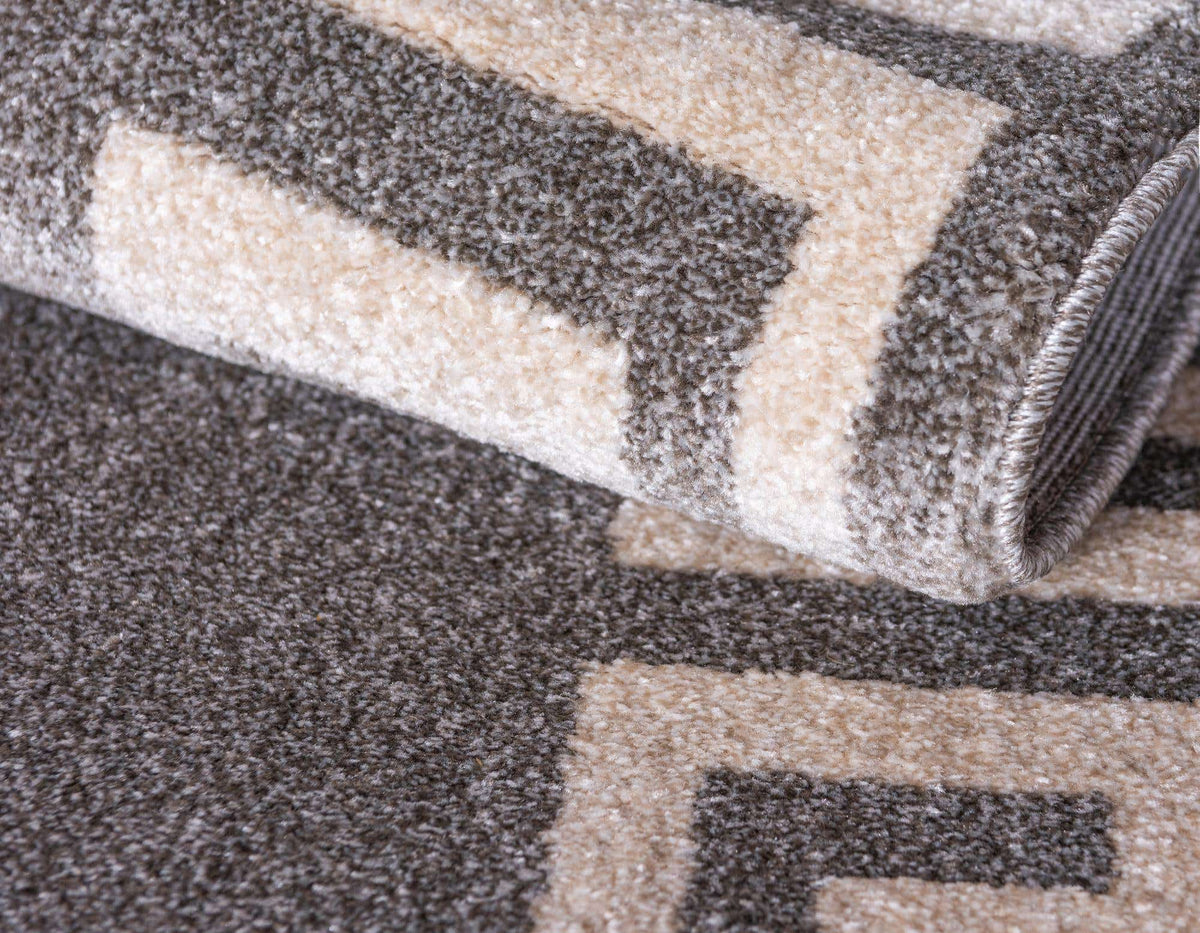 Läufer Teppich Greek Key in Grau von Hadorn™ - Lifestyle Image