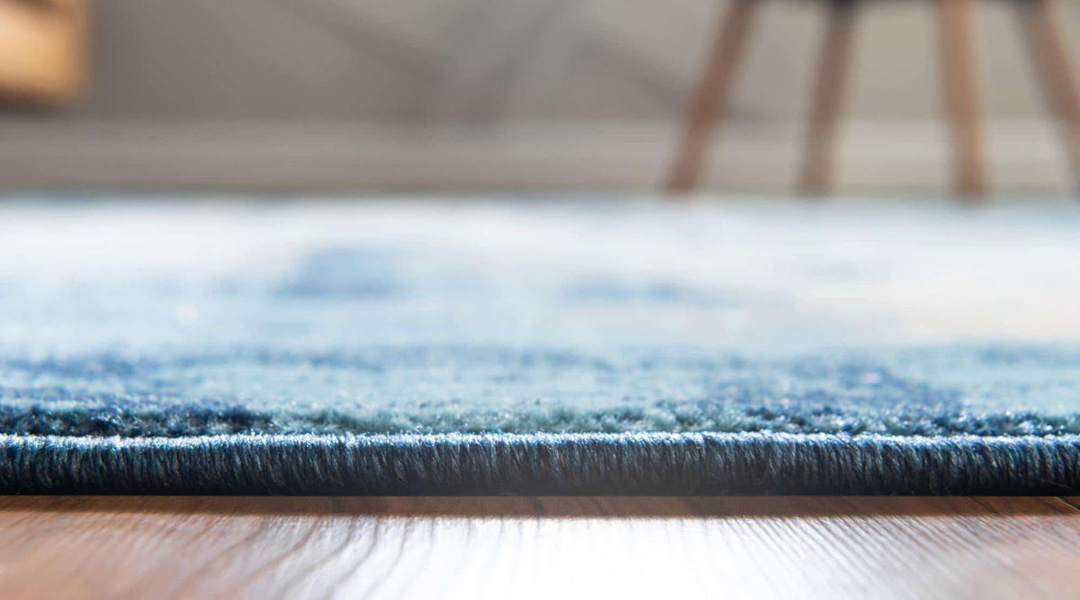 Läufer Teppich Ethereal in Blau von Hadorn™ - Lifestyle Image