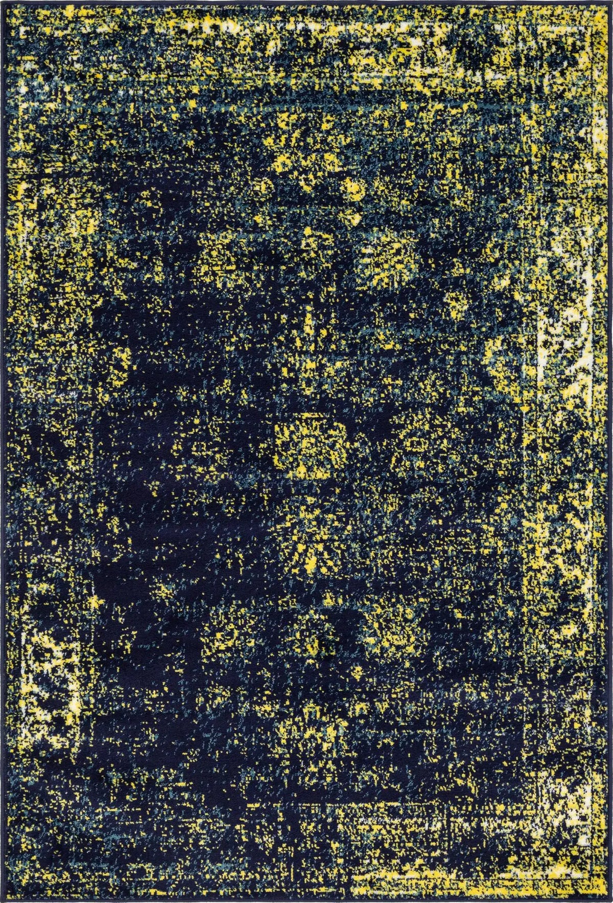 Rechteck Teppich Monaco in Blau von Hadorn™ - Lifestyle Image