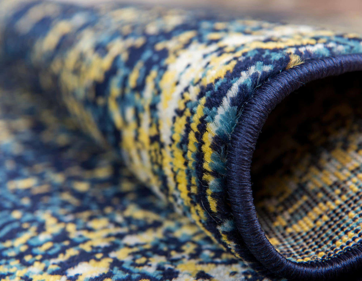 Läufer Teppich Monaco in Blau von Hadorn™ - Lifestyle Image