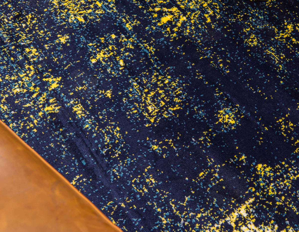 Rechteck Teppich Monaco in Blau von Hadorn™ - Lifestyle Image