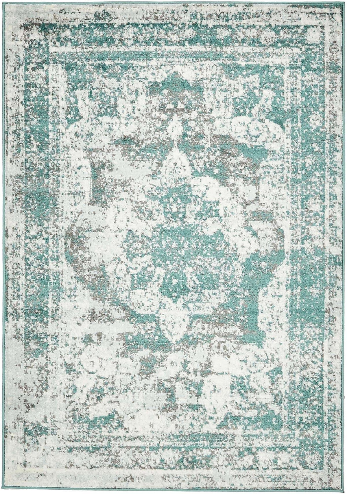 Rechteck Teppich Monaco in Türkis von Hadorn™ - Lifestyle Image