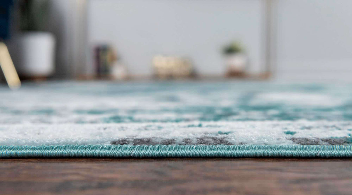 Rechteck Teppich Monaco in Türkis von Hadorn™ - Lifestyle Image