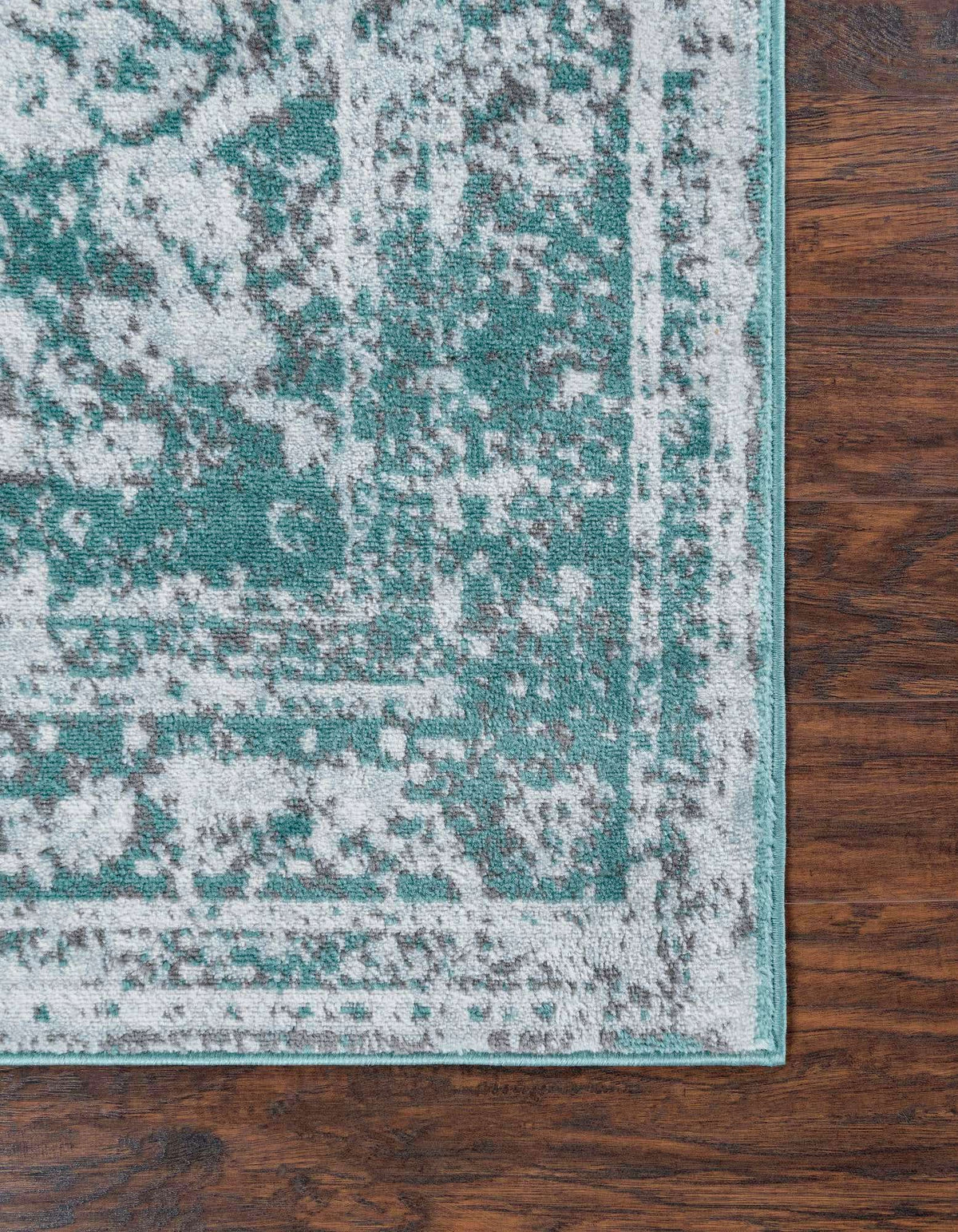 Rechteck Teppich Monaco in Türkis von Hadorn™ - Lifestyle Image