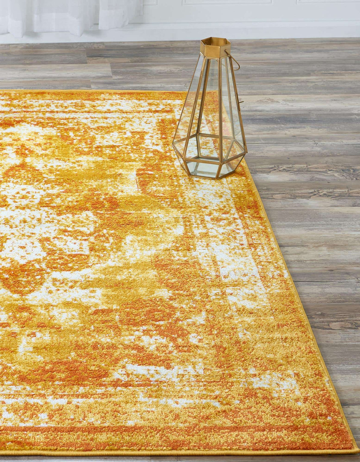 Rechteck Teppich Monaco in Orange von Hadorn™ - Lifestyle Image