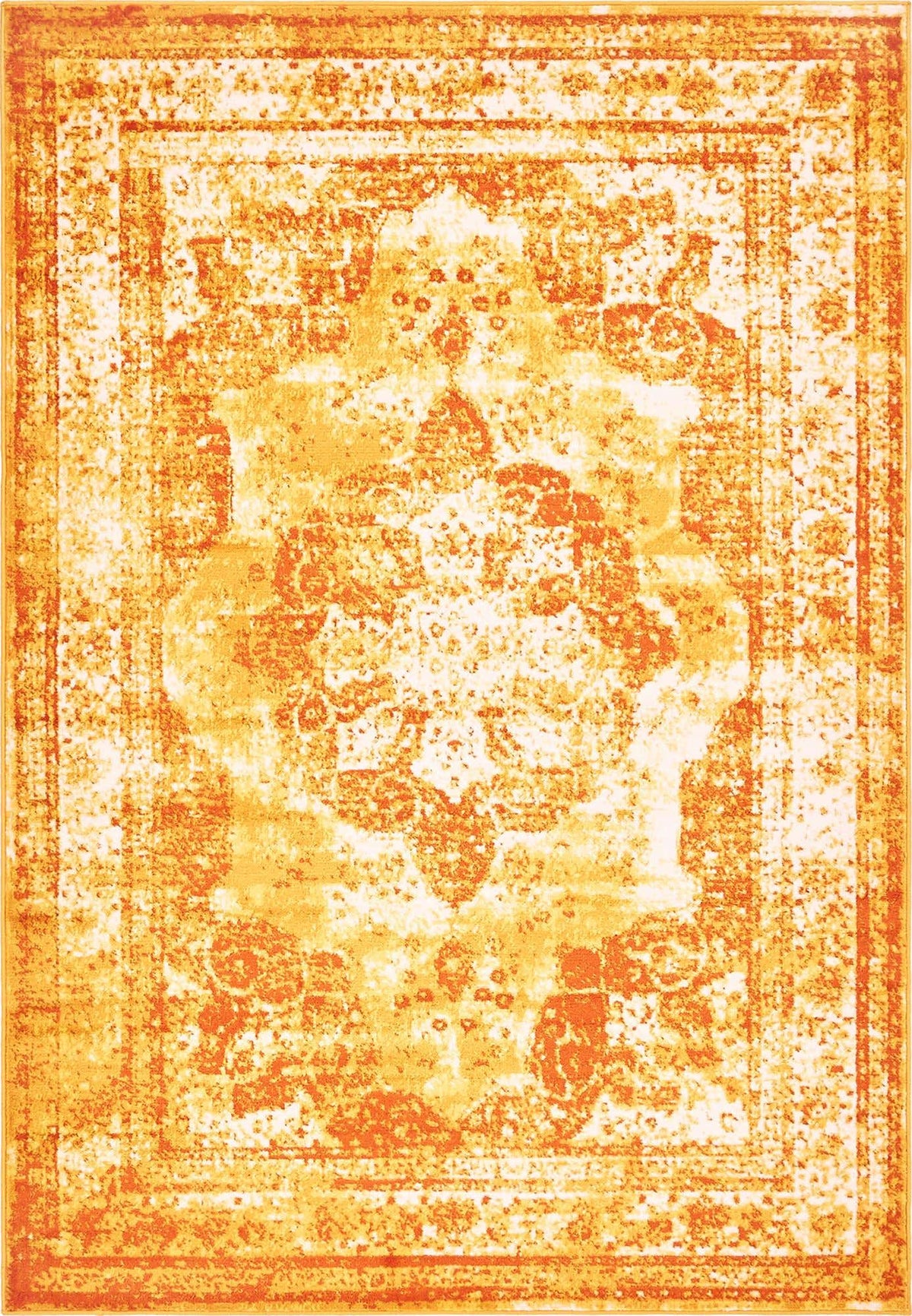 Rechteck Teppich Monaco in Orange von Hadorn™ - Lifestyle Image
