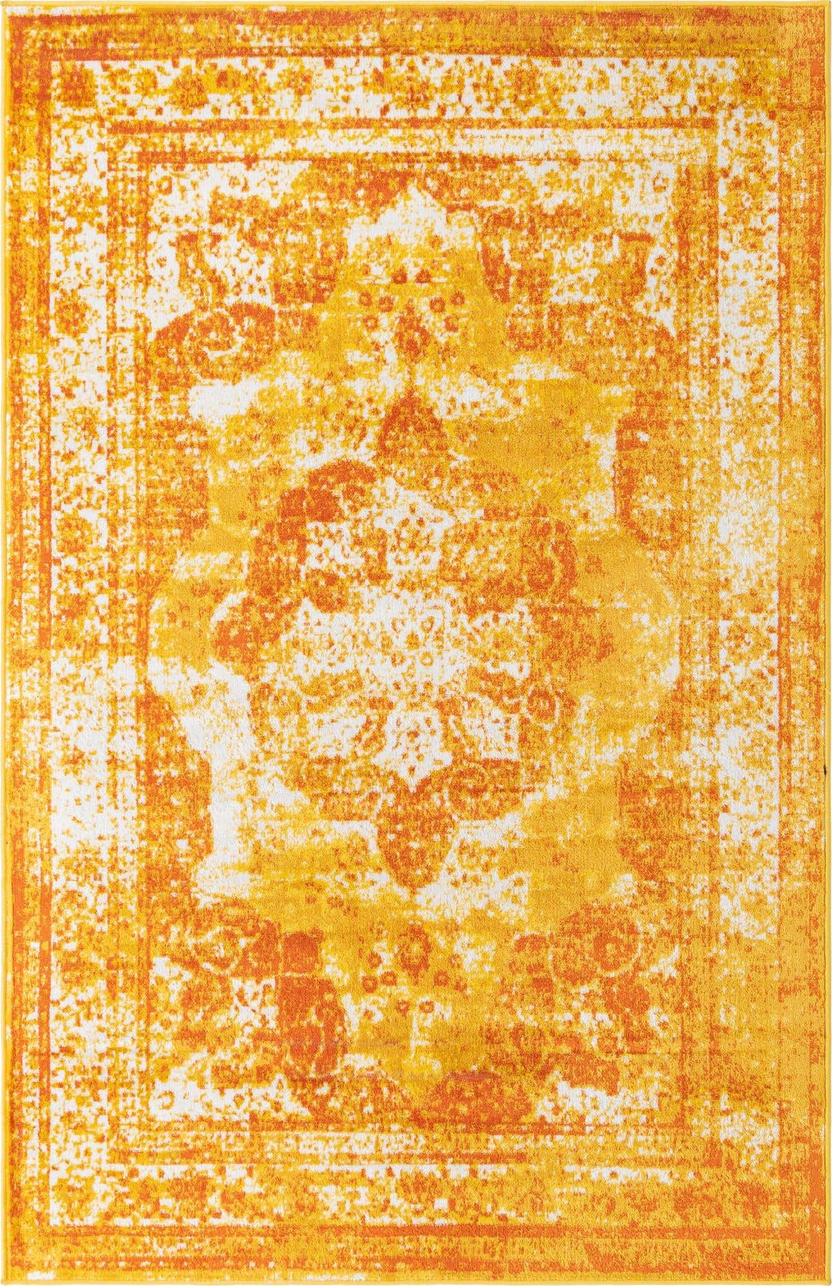 Rechteck Teppich Monaco in Orange von Hadorn™ - Lifestyle Image
