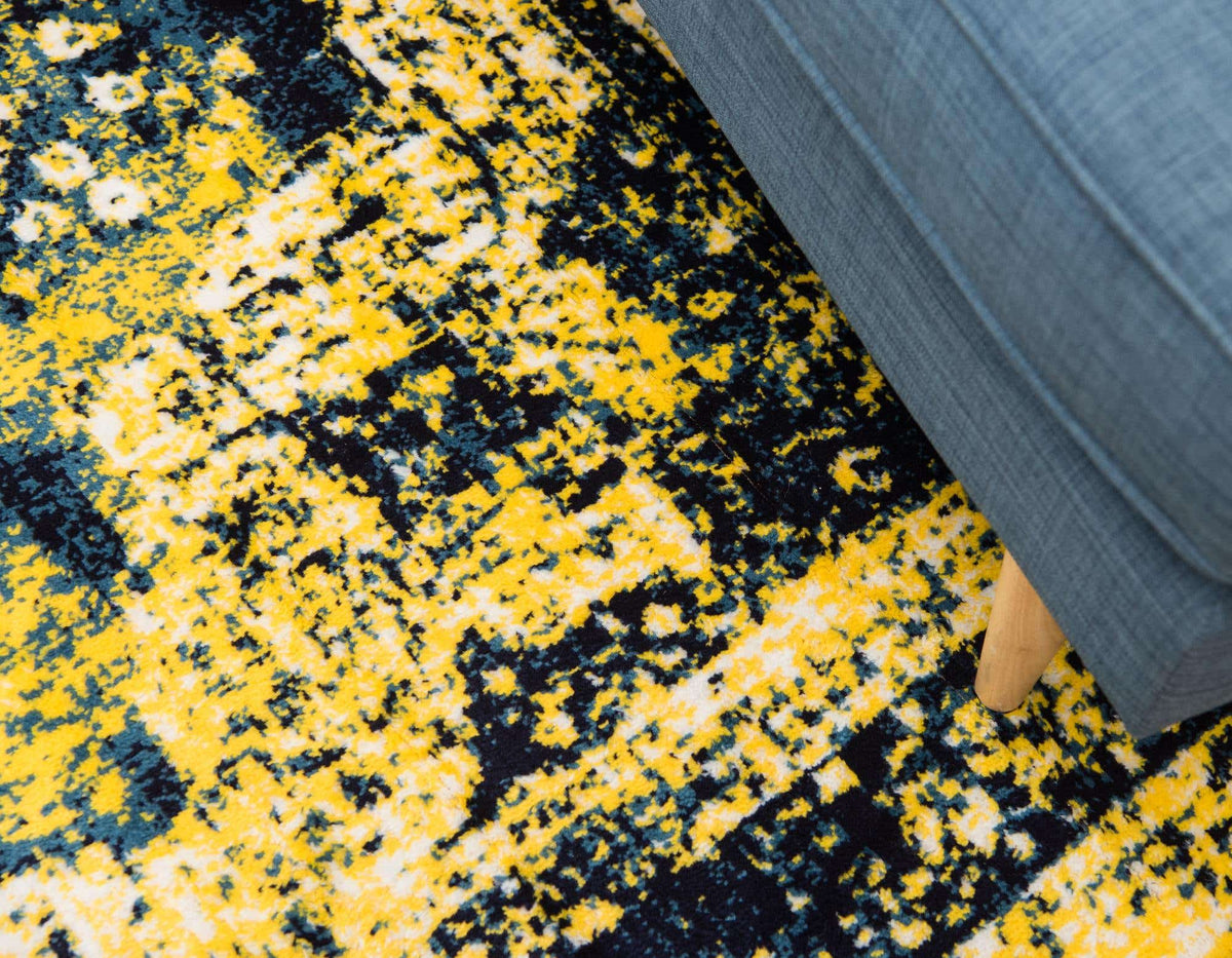 Rechteck Teppich Monaco in Blau von Hadorn™ - Lifestyle Image