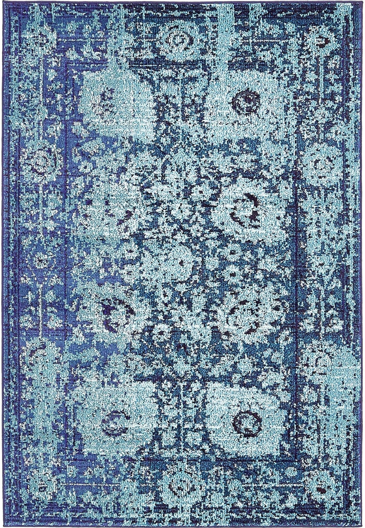 Rechteck Teppich Palazzo in Blau von Hadorn™ - Lifestyle Image