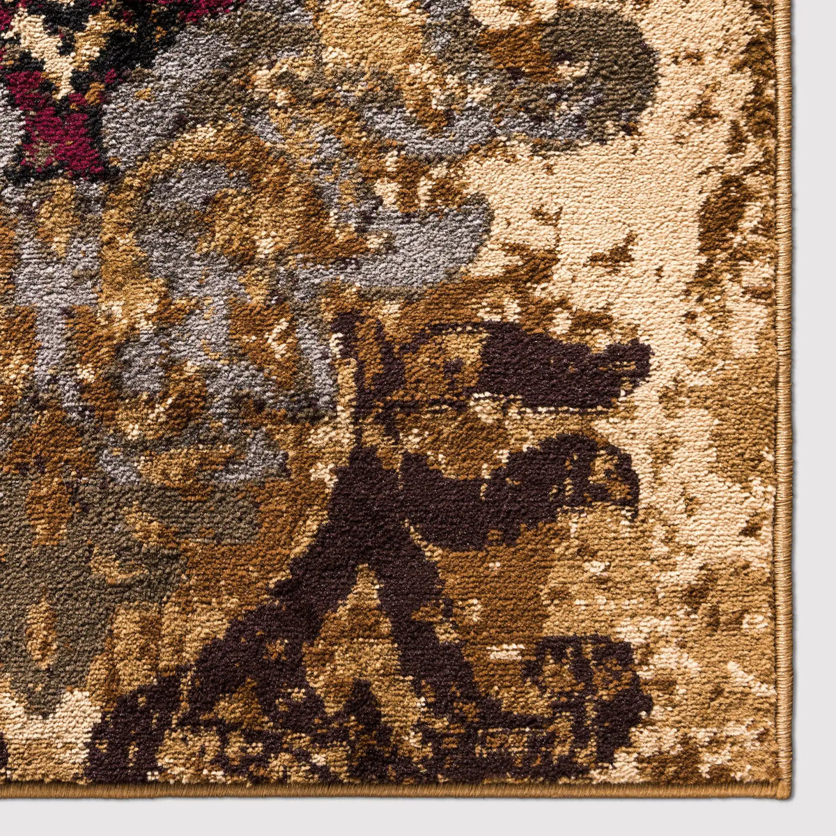 Rechteck Teppich Coffee Shop in Beige von Hadorn™ - Lifestyle Image