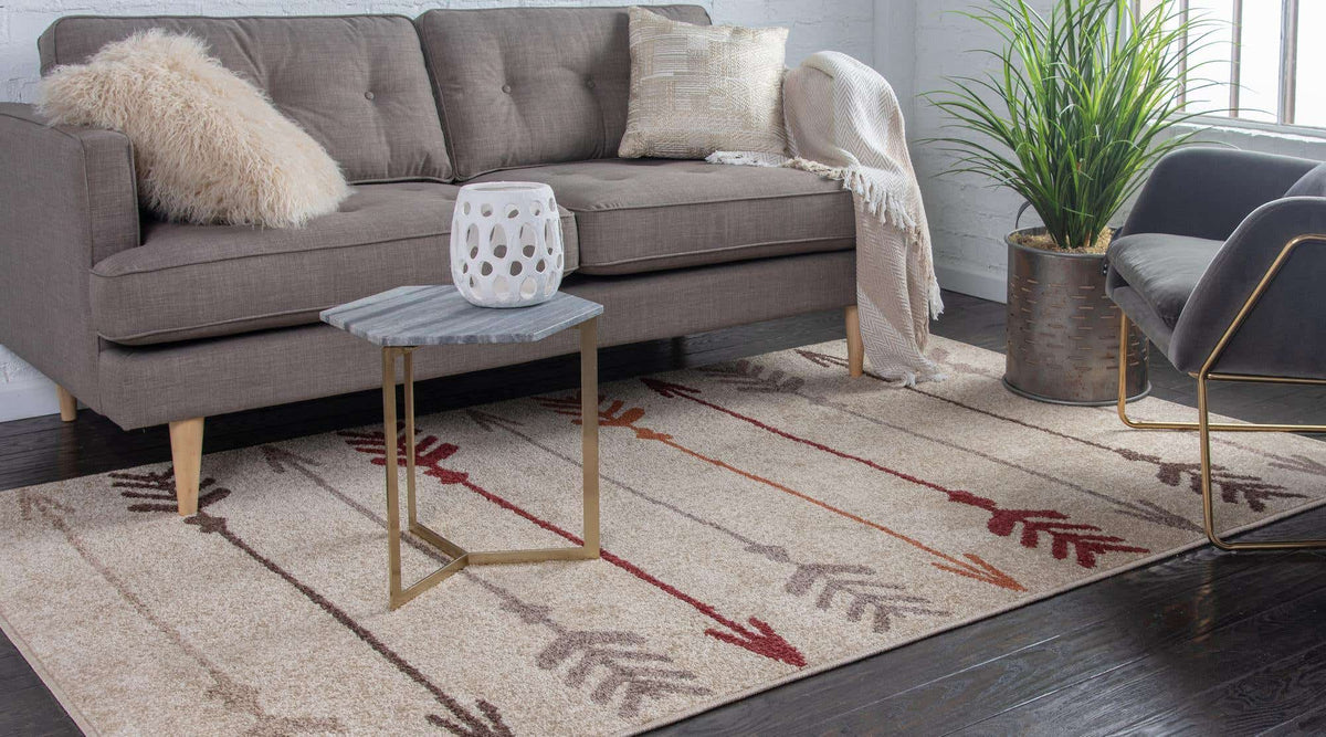 Rechteck Teppich Harvest in Beige von Hadorn™ - Lifestyle Image