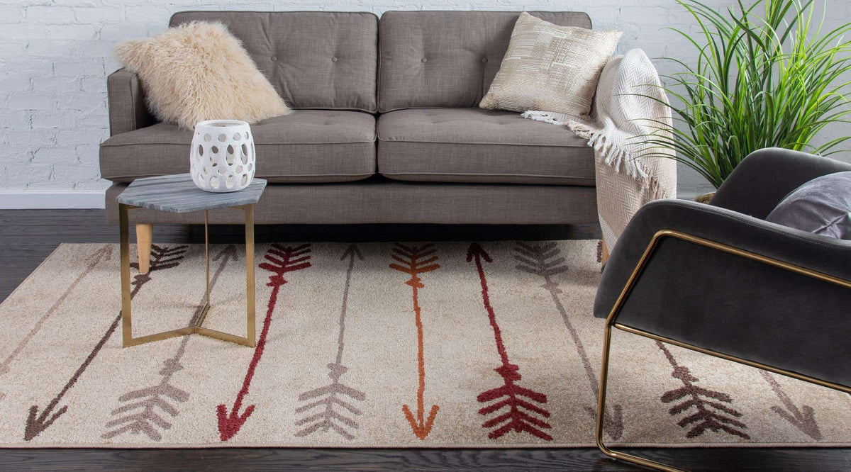 Rechteck Teppich Harvest in Beige von Hadorn™ - Lifestyle Image