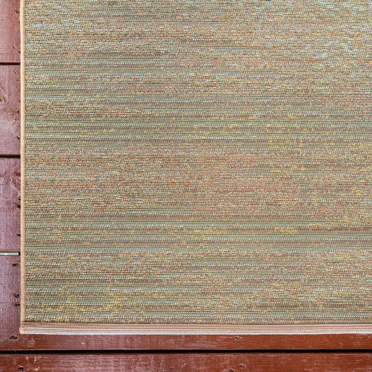 Rechteck Outdoor Teppich Outdoor Botanical in Beige von Hadorn™ - Lifestyle Image