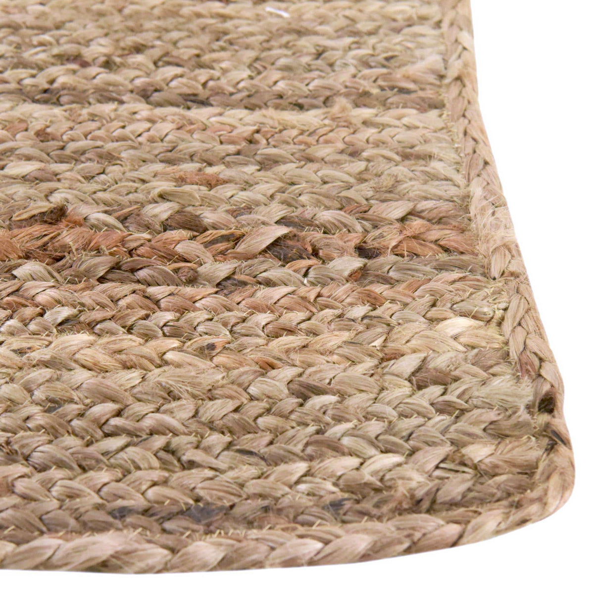 Läufer Teppich Braided Jute in Natürlich von Hadorn™ - Lifestyle Image