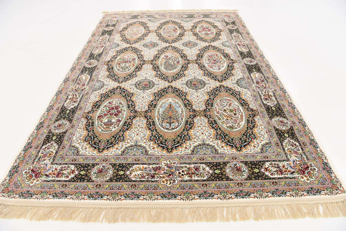 Rechteck Teppich Dynasty in Beige von Hadorn™ - Lifestyle Image
