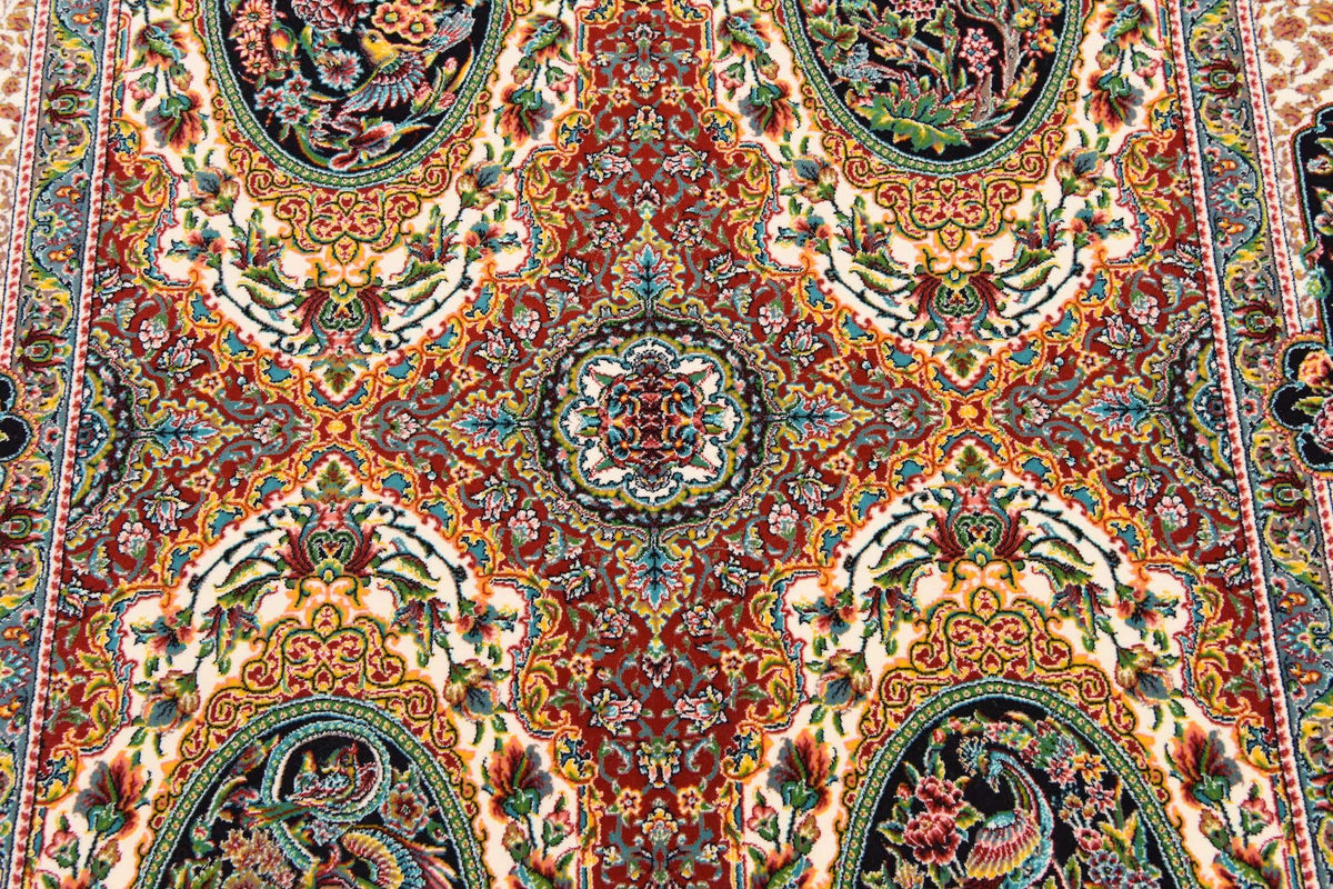 Rechteck Teppich Dynasty in Rot von Hadorn™ - Lifestyle Image
