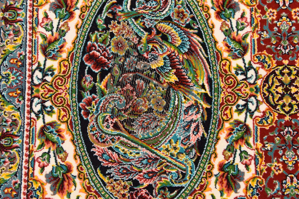 Rechteck Teppich Dynasty in Rot von Hadorn™ - Lifestyle Image