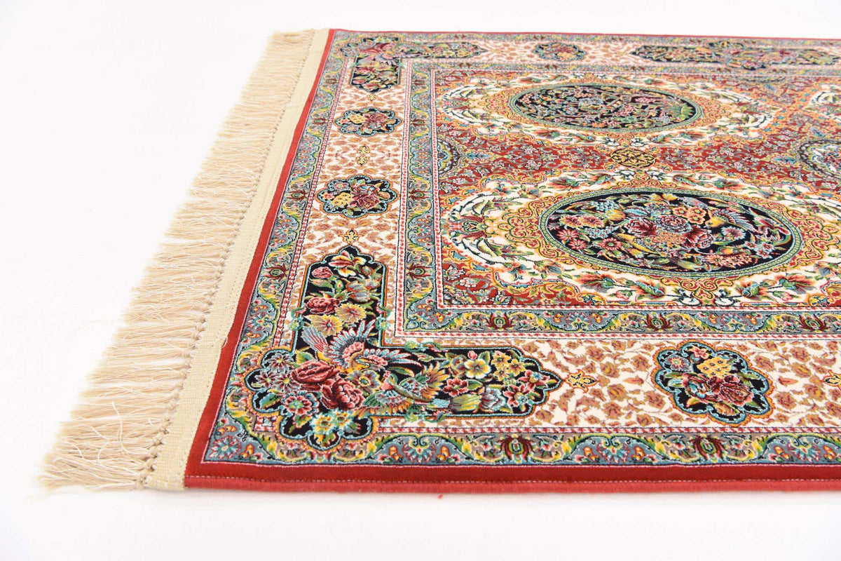 Rechteck Teppich Dynasty in Rot von Hadorn™ - Lifestyle Image