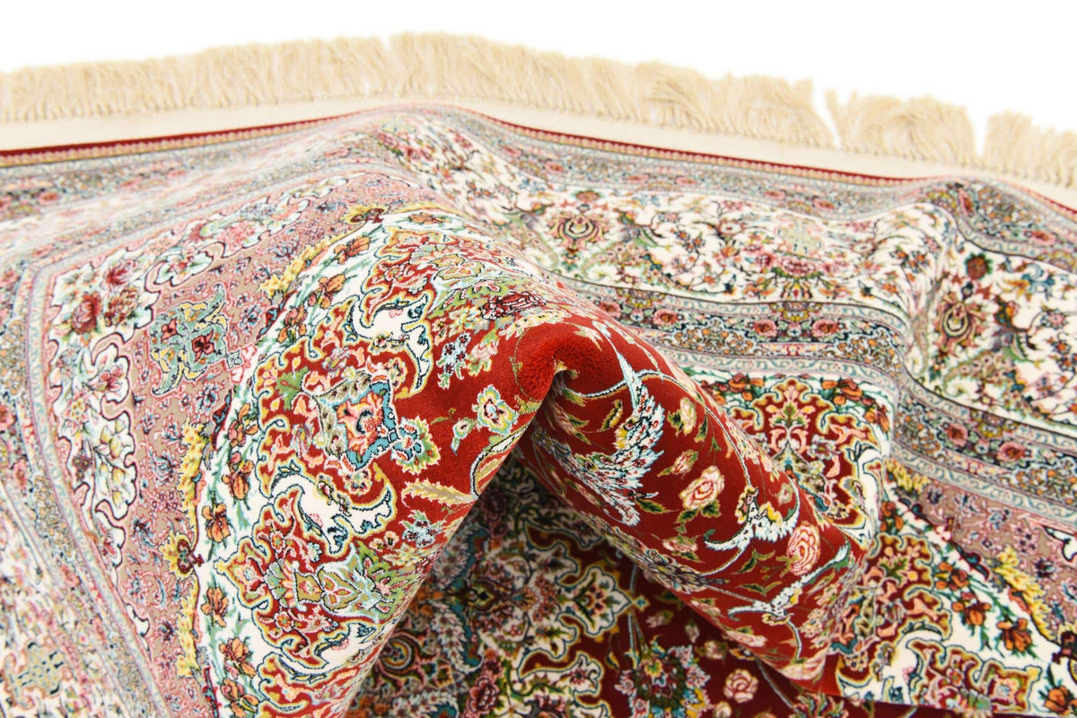 Rechteck Teppich Dynasty in Rot von Hadorn™ - Lifestyle Image