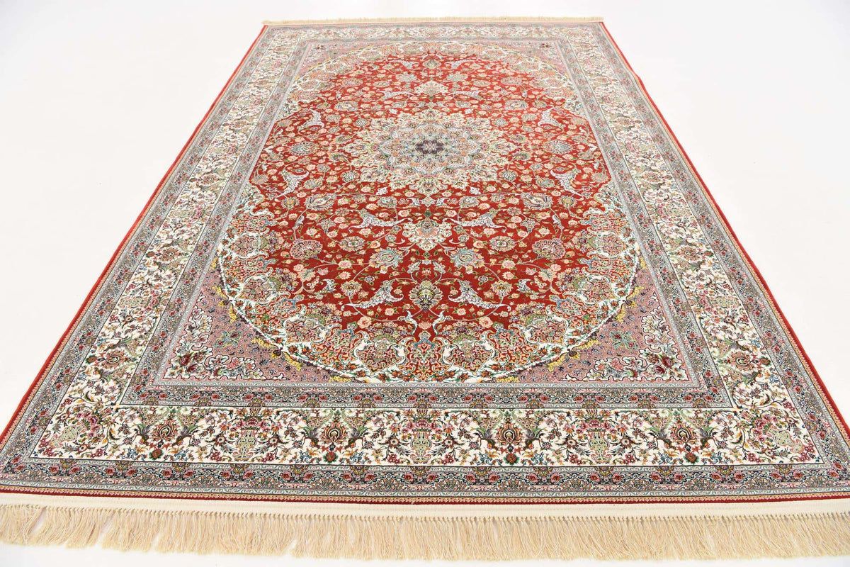 Rechteck Teppich Dynasty in Rot von Hadorn™ - Lifestyle Image