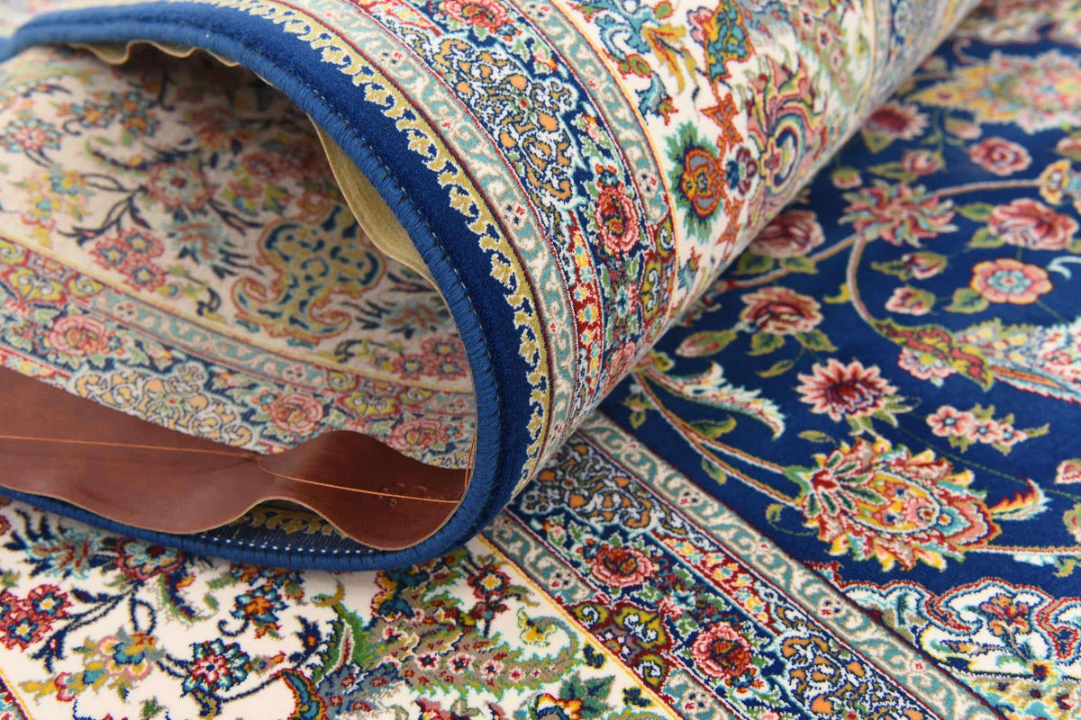 Rechteck Teppich Dynasty in Dunkelblau von Hadorn™ - Lifestyle Image