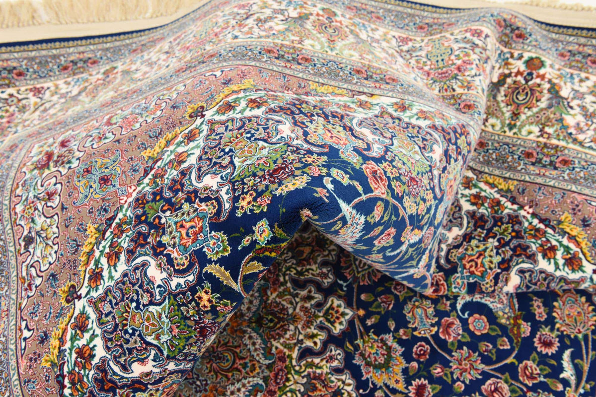 Rechteck Teppich Dynasty in Dunkelblau von Hadorn™ - Lifestyle Image