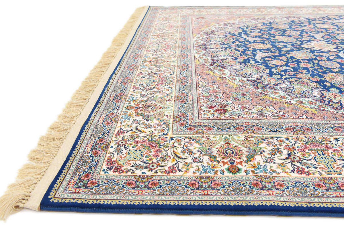 Rechteck Teppich Dynasty in Dunkelblau von Hadorn™ - Lifestyle Image