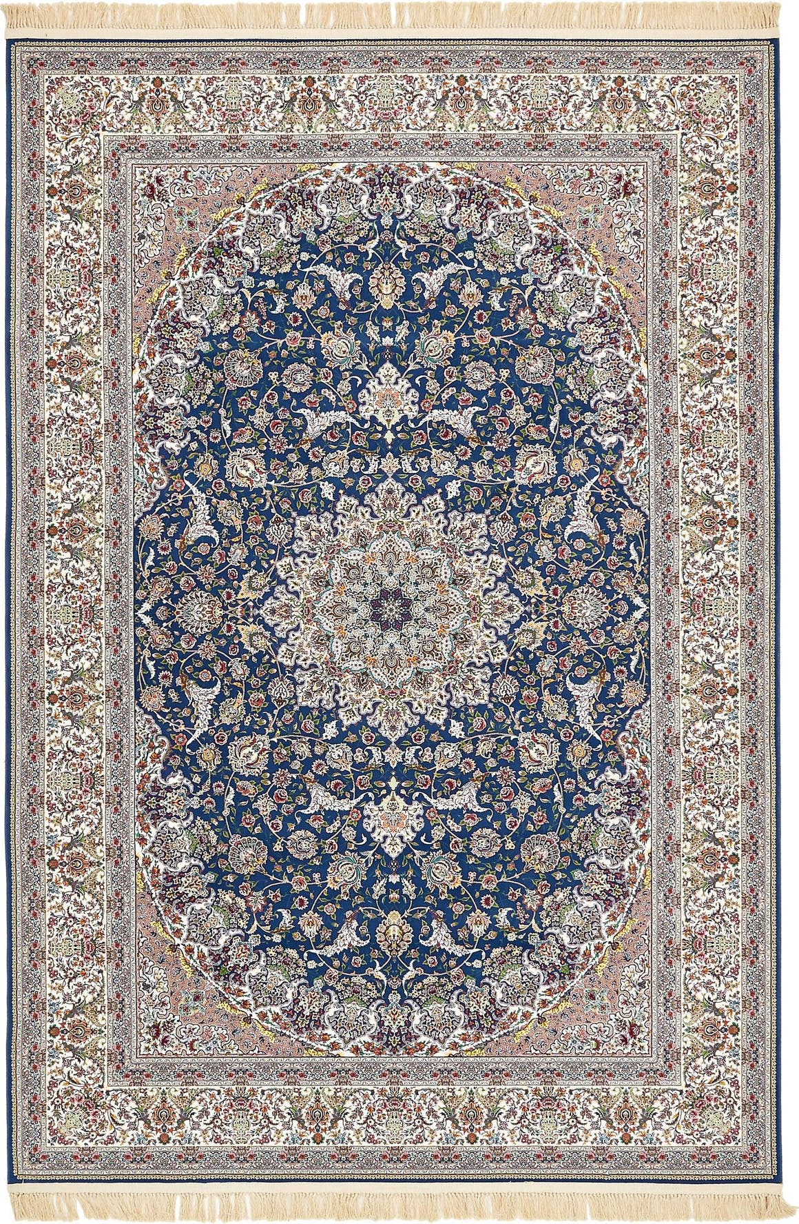 Rechteck Teppich Dynasty in Dunkelblau von Hadorn™ - Lifestyle Image