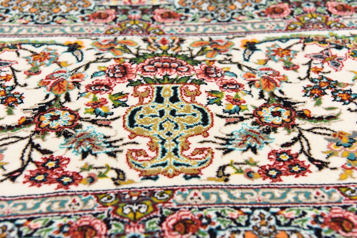 Rechteck Teppich Dynasty in Türkis von Hadorn™ - Lifestyle Image