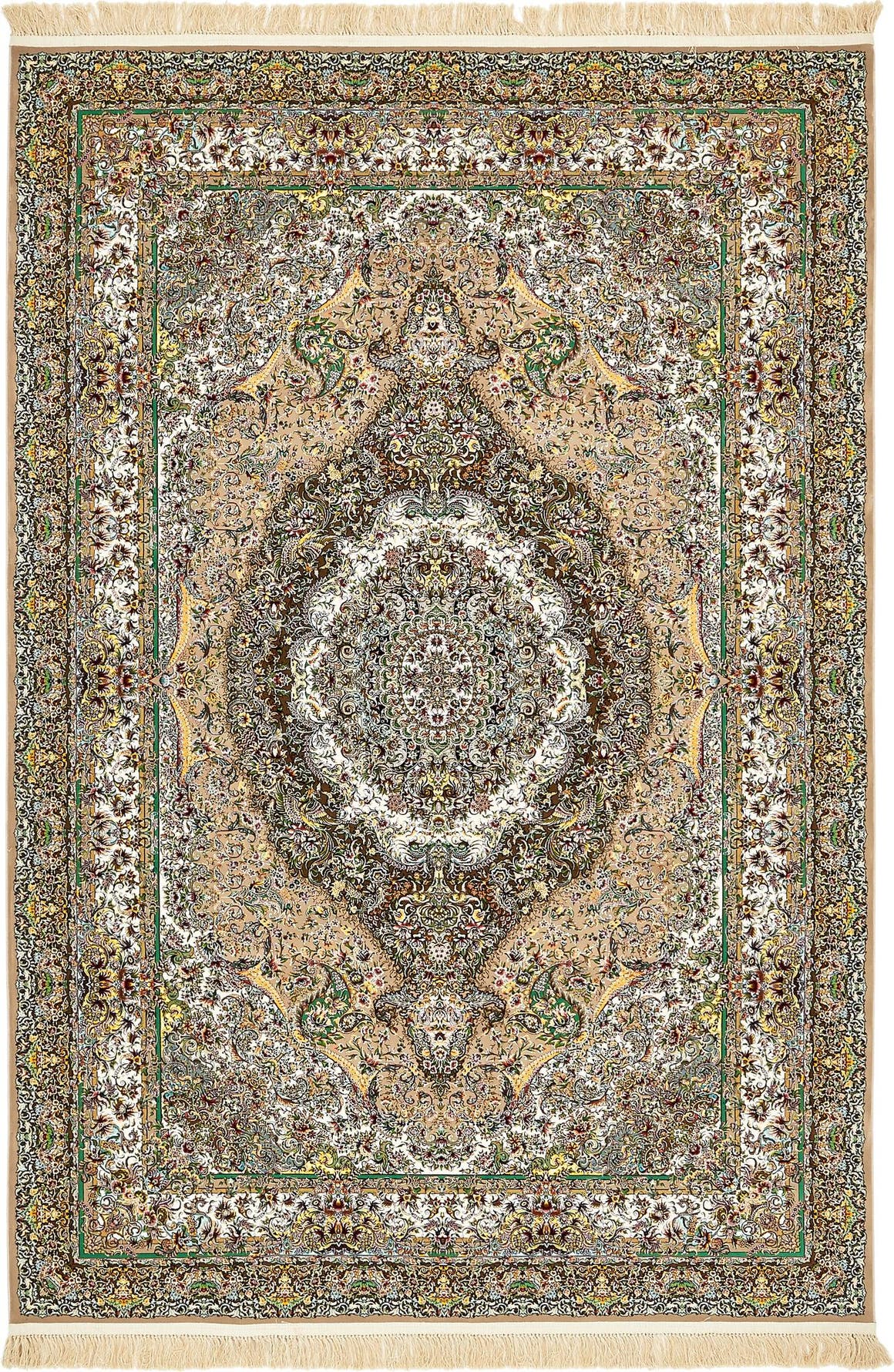 Rechteck Teppich Dynasty in Hellbraun von Hadorn™ - Lifestyle Image
