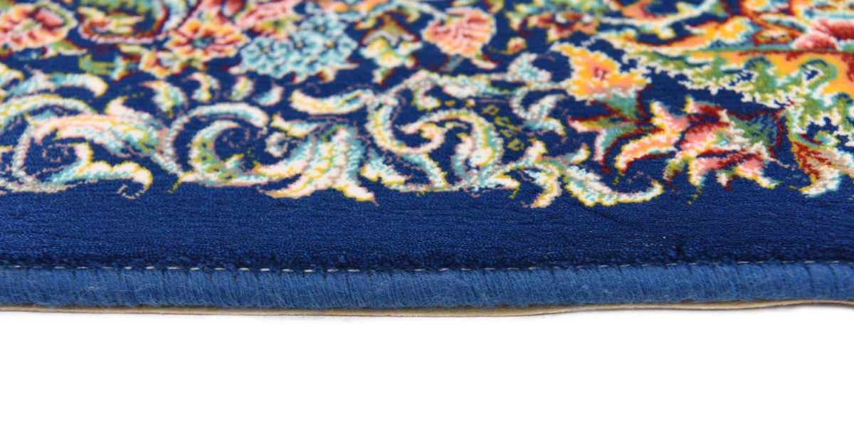 Rechteck Teppich Dynasty in Dunkelblau von Hadorn™ - Lifestyle Image
