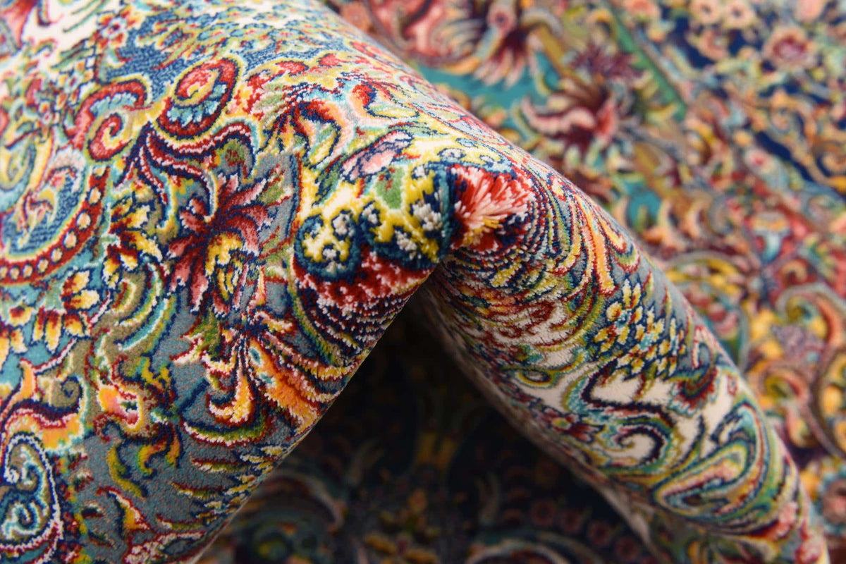 Rechteck Teppich Dynasty in Dunkelblau von Hadorn™ - Lifestyle Image
