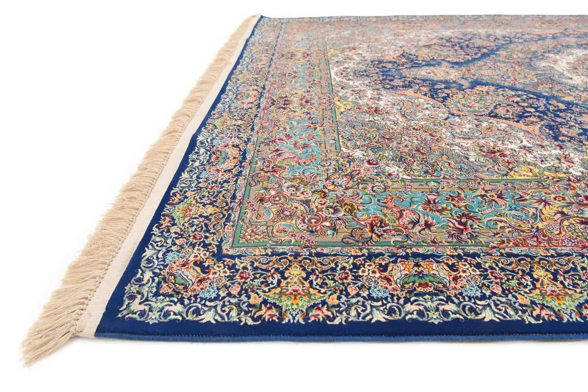 Rechteck Teppich Dynasty in Dunkelblau von Hadorn™ - Lifestyle Image