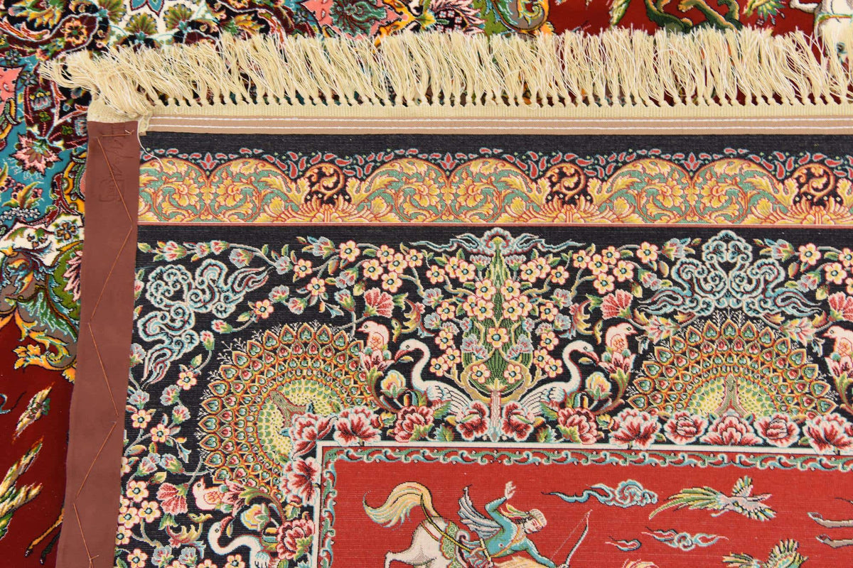 Rechteck Teppich Dynasty in Rot von Hadorn™ - Lifestyle Image