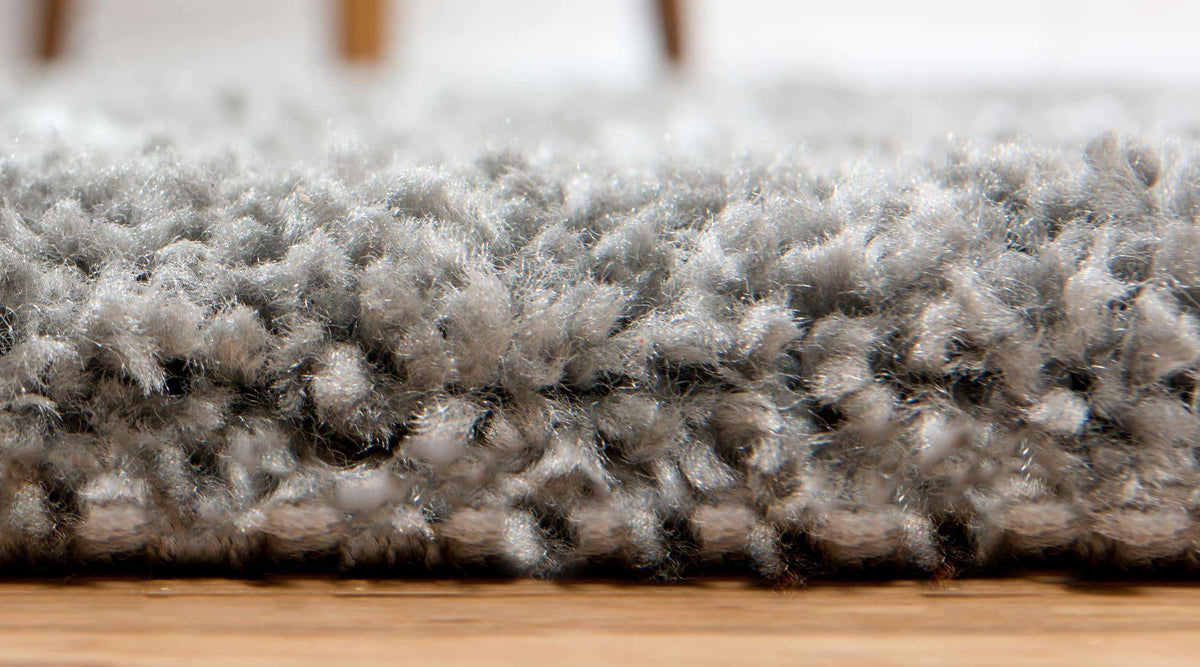Rechteck Hochflorteppich Marrakesh Shag in Grau von Hadorn™ - Lifestyle Image