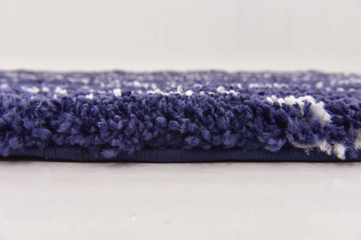 Rechteck Hochflorteppich Marrakesh Shag in Blau von Hadorn™ - Lifestyle Image