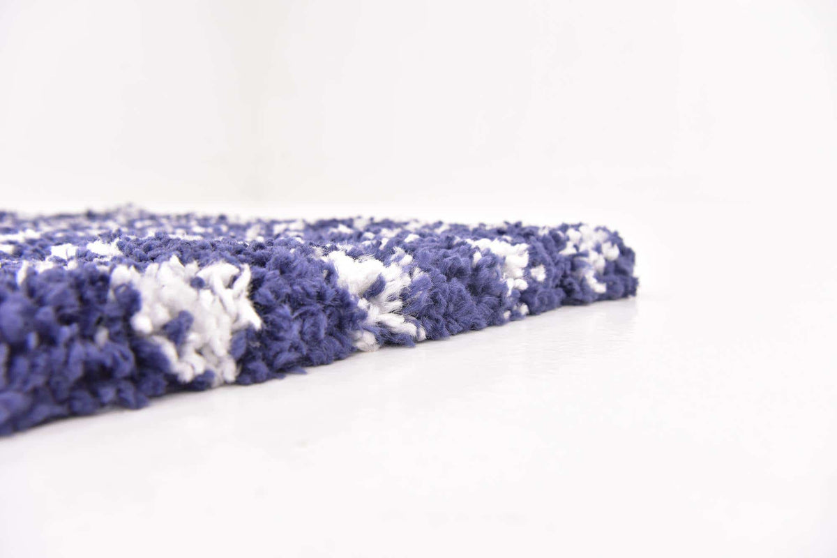 Läufer Hochflorteppich Marrakesh Shag in Blau von Hadorn™ - Lifestyle Image