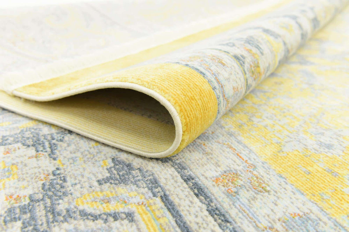 Rechteck Teppich Havana in Gelb von Hadorn™ - Lifestyle Image