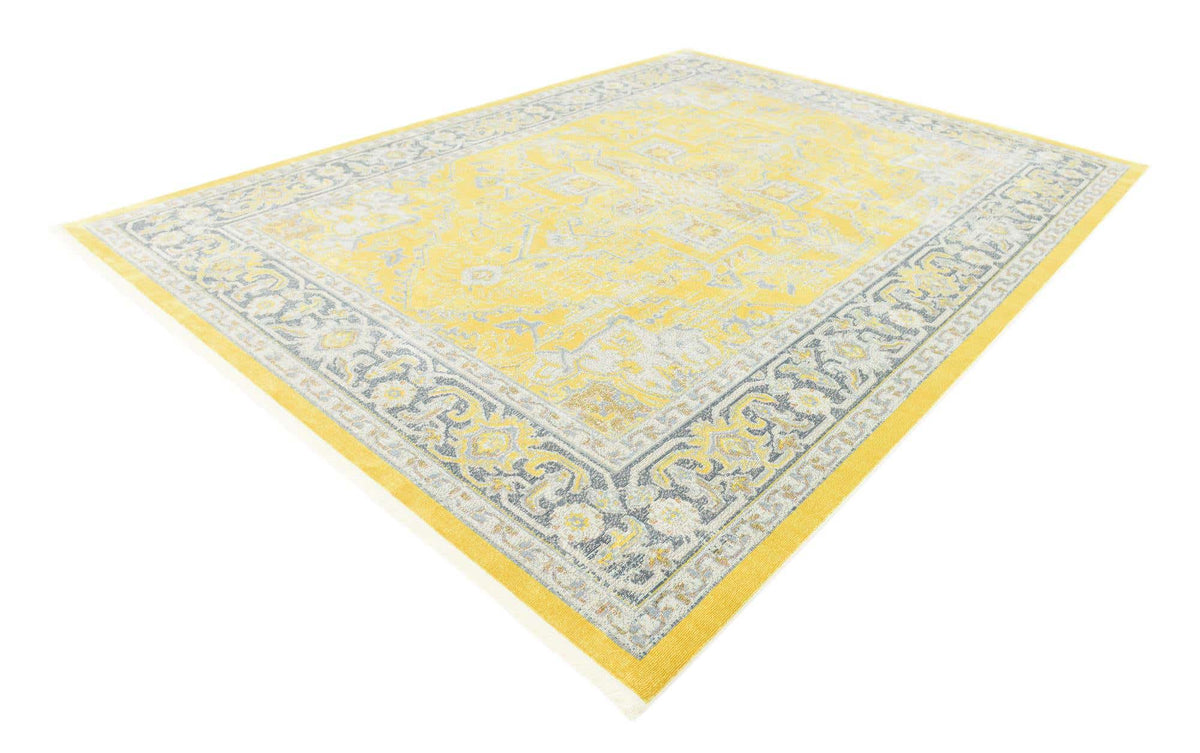 Rechteck Teppich Havana in Gelb von Hadorn™ - Lifestyle Image