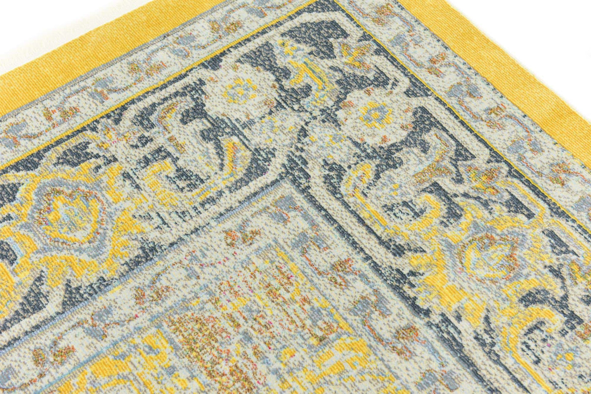 Rechteck Teppich Havana in Gelb von Hadorn™ - Lifestyle Image