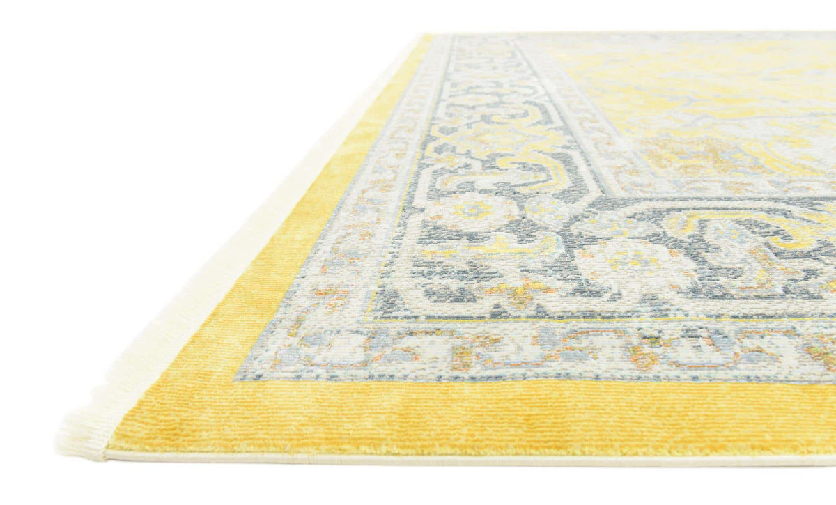 Rechteck Teppich Havana in Gelb von Hadorn™ - Lifestyle Image
