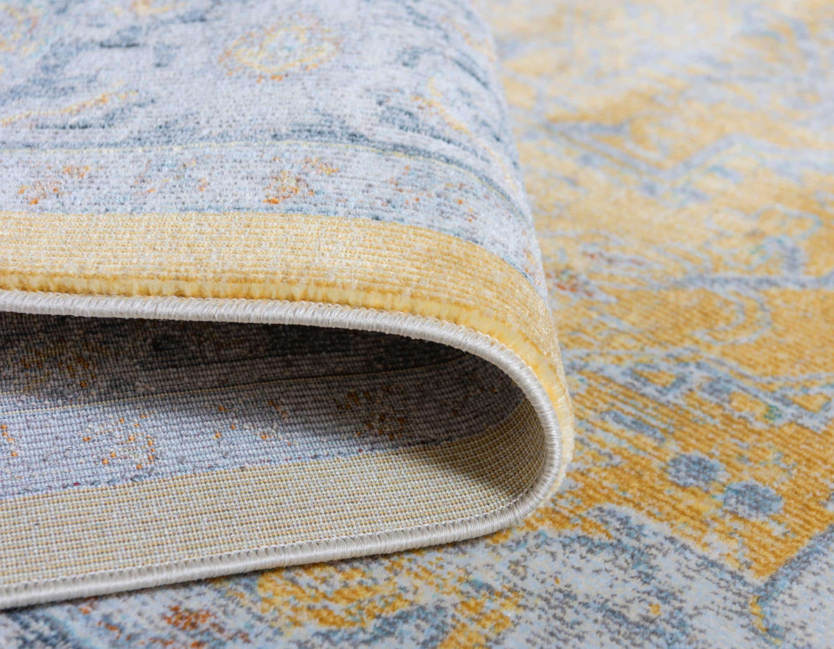Rechteck Teppich Havana in Gelb von Hadorn™ - Lifestyle Image
