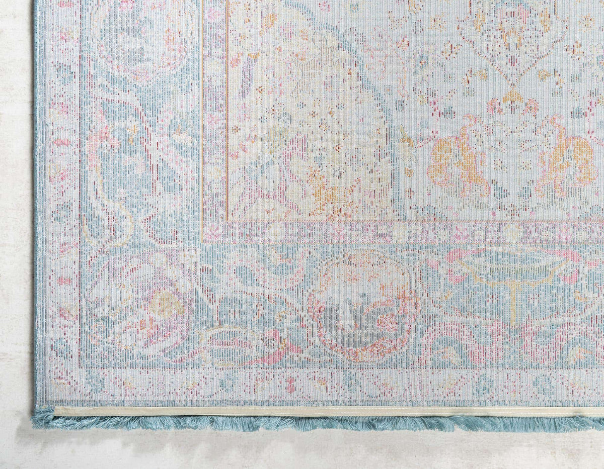 Rechteck Teppich Havana in Hellblau von Hadorn™ - Lifestyle Image