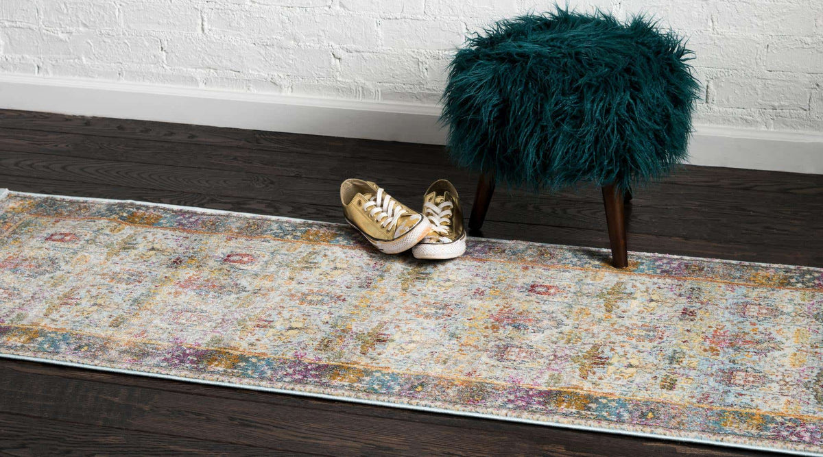 Läufer Teppich Havana in Hellblau von Hadorn™ - Lifestyle Image