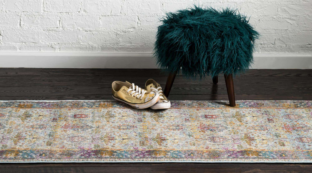 Läufer Teppich Havana in Hellblau von Hadorn™ - Lifestyle Image