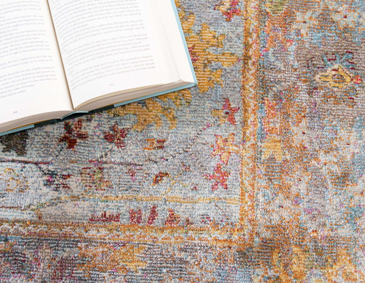 Läufer Teppich Havana in Hellblau von Hadorn™ - Lifestyle Image