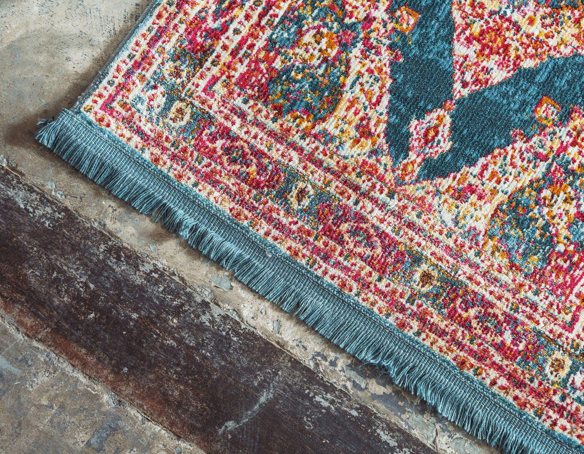 Läufer Teppich Havana in Türkis von Hadorn™ - Lifestyle Image