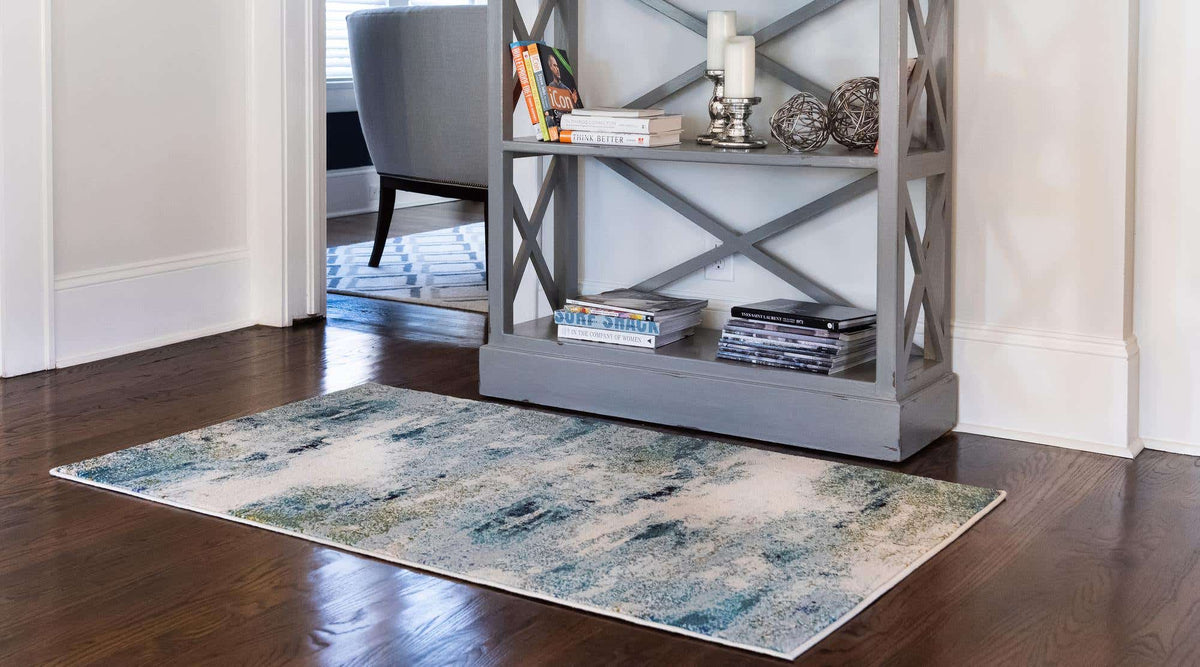 Rechteck Teppich Spectrum in Hellblau von Hadorn™ - Lifestyle Image