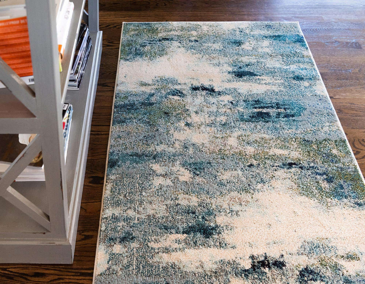 Rechteck Teppich Spectrum in Hellblau von Hadorn™ - Lifestyle Image